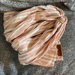 EGYPTIAN: Pink and White striped Wildbird Sling